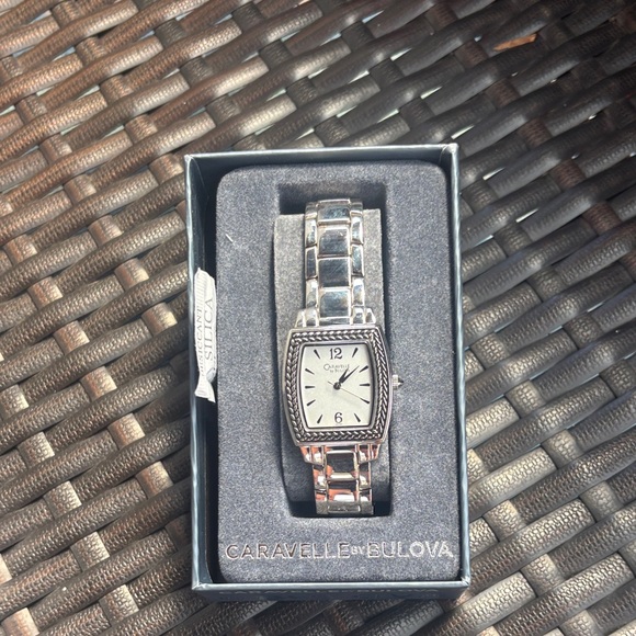 Caravelle by Bulova Silver Watch